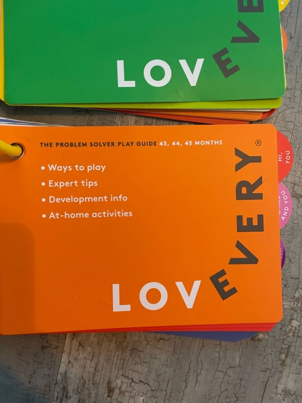 Lovevery Flip Books Bundle Months 40-45